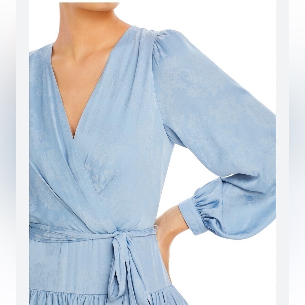 NWT BCBG MAXAZRIA Shadow Belt Long Sleeve Mini Evening Dress 12 Bloomingdale’s - Picture 9 of 10